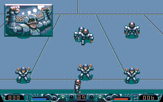 Screenshot Thumbnail / Media File 1 for Speedball 2 - Brutal Deluxe (1990)(Bitmap Brothers)[!]